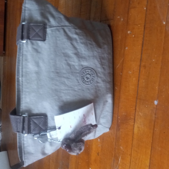 Kipling Bags Nwt Kipling Khaki Beige Totemessenger Bag With